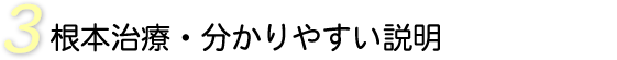 根本治療・分かりやすい説明